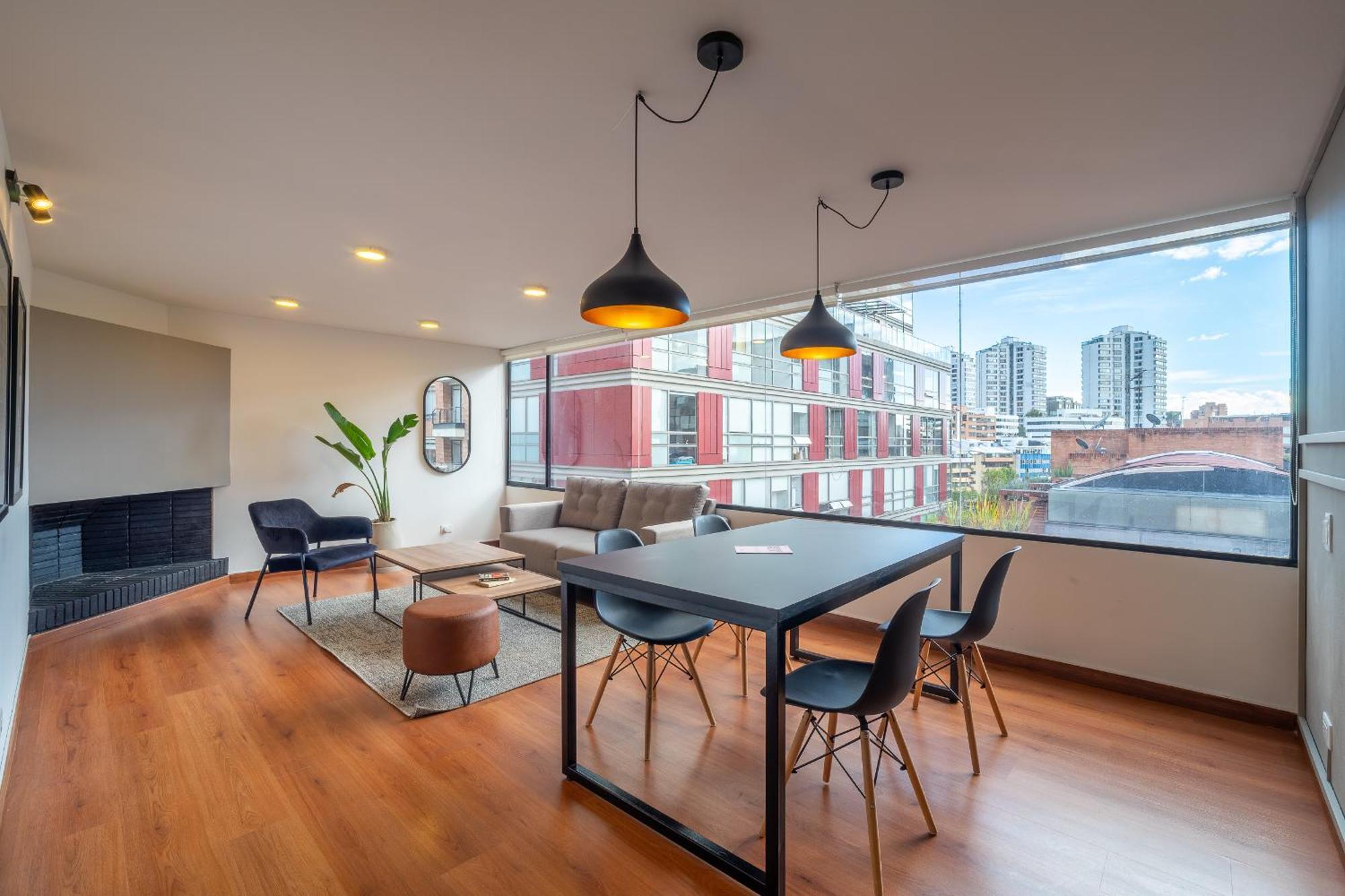 Penthouse Chicala Colombian Experience In Parque Virrey Daire Bogotá Dış mekan fotoğraf