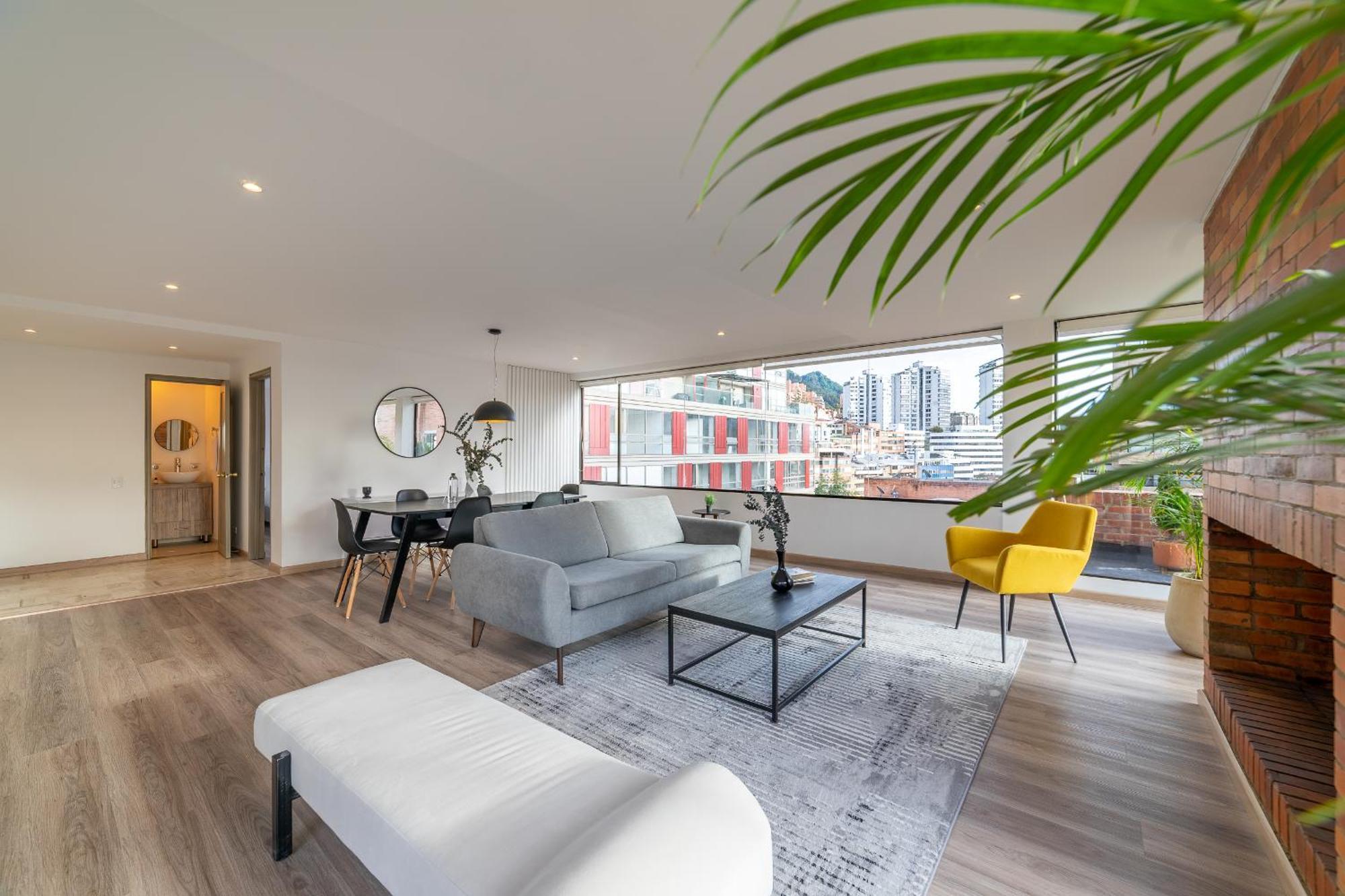 Penthouse Chicala Colombian Experience In Parque Virrey Daire Bogotá Dış mekan fotoğraf